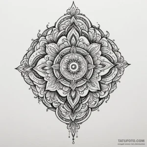 Target, artistic tattoo sketch, ornamental ta… — эскиз тату (№1748883545_1, 02.06.2025 16:59) — Tatufoto.com