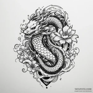 Engraving, artistic tattoo sketch, minimalist… — эскиз тату (№1748890021_0, 02.06.2025 18:47) — Tatufoto.com