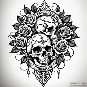 Cancer (animal/sign), concept art for tattoo,… — эскиз тату (№1748918991_1, 03.06.2025 02:49) — Tatufoto.com