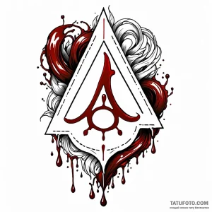 Blood type — эскиз тату (№1748968411_0, 03.06.2025 16:33) — Tatufoto.com