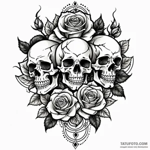 Grin, tattoo sketch design, chicano tattoo st… — эскиз тату (№1749001283_1, 04.06.2025 01:41) — Tatufoto.com