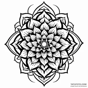Aloe, tattoo drawing outline, black and red i… — эскиз тату (№1749067918_1, 04.06.2025 20:11) — Tatufoto.com