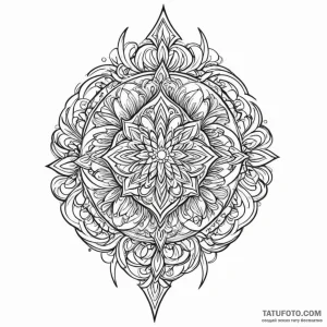 Crystal, tattoo drawing outline, black outlin… — эскиз тату (№1749124320_0, 05.06.2025 11:52) — Tatufoto.com