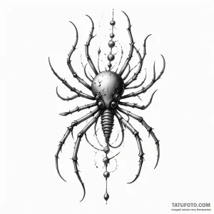 Bacteriophage — эскиз тату (№1749231741_0, 06.06.2025 17:42) — Tatufoto.com