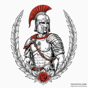 Roman legionary, tattoo flash sheet design, m… — эскиз тату (№1749331341_1, 07.06.2025 21:22) — Tatufoto.com