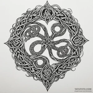 A celtic triskelion (is there, but can be mad… — эскиз тату (№1749334887_1, 07.06.2025 22:21) — Tatufoto.com