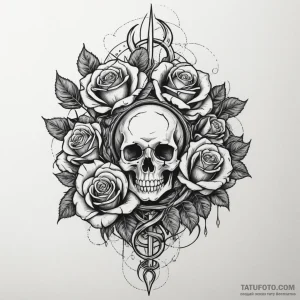 A soundwave of a heartbeat, tattoo line art,… — эскиз тату (№1749357997_1, 08.06.2025 04:46) — Tatufoto.com