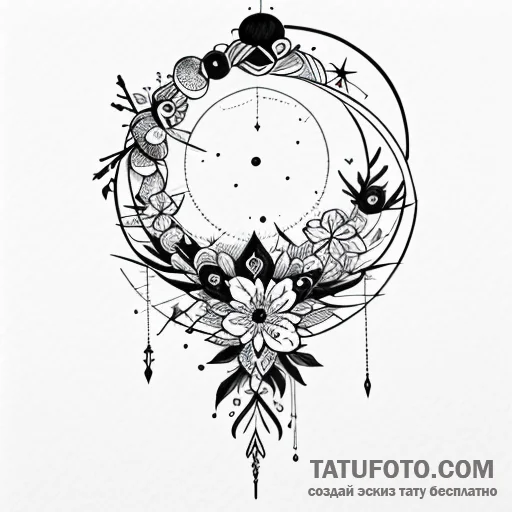 Saturn with its rings made of shimmering, del... - блэкворк, стик-энд-поук (ручная) - эскиз тату (№1749593095_0, 10.06.2025 22:04) — Tatufoto.com
