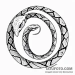 змею — эскиз тату (№1749604785_0, 11.06.2025 01:19) — Tatufoto.com