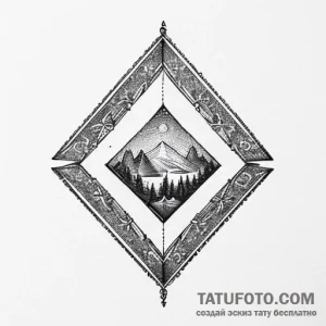Kitsune, ink illustration for tattoo, studio... - эскиз тату (№1749637034_0, 11.06.2025 10:17) — Tatufoto.com