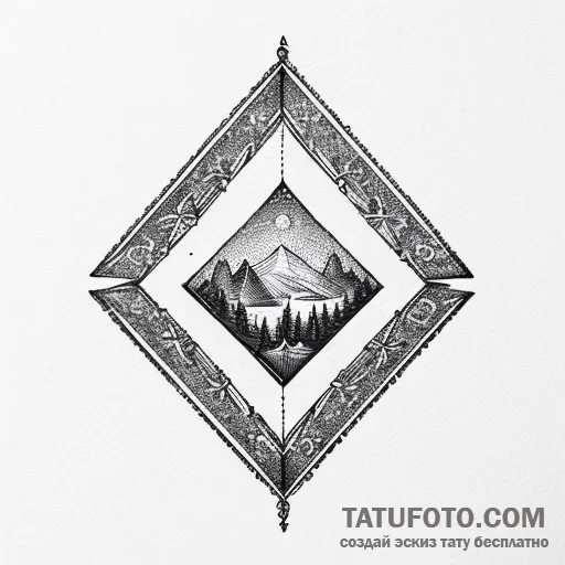 Kitsune, ink illustration for tattoo, studio... - эскиз тату (№1749637034_0, 11.06.2025 10:17) — Tatufoto.com