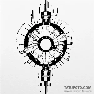 Morse code - эскиз тату (№1749664015_0, 11.06.2025 17:46) — Tatufoto.com