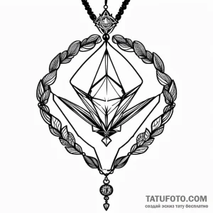 Amulet - эскиз тату (№1749666938_0, 11.06.2025 18:35) — Tatufoto.com