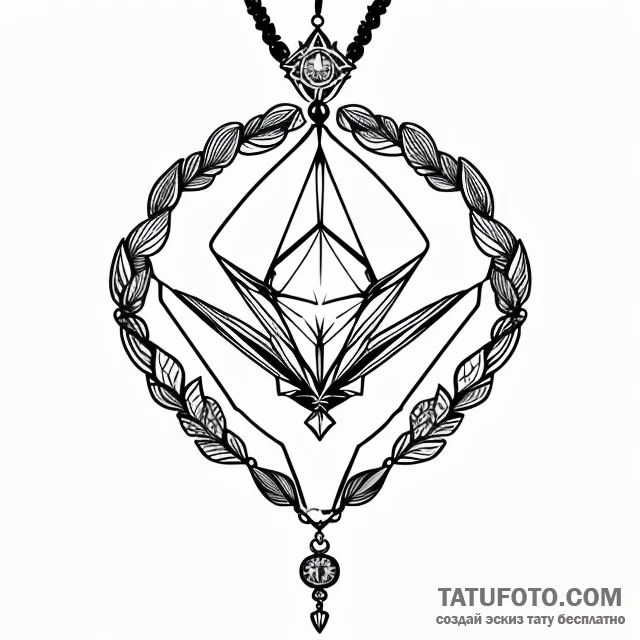 Amulet — эскиз тату (№1749666938_0, 11.06.2025 18:35) — Tatufoto.com