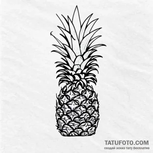 Pineapple - эскиз тату (№1749667304_0, 11.06.2025 18:41) — Tatufoto.com