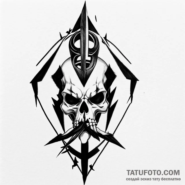 Anarchy — эскиз тату (№1749667670_0, 11.06.2025 18:47) — Tatufoto.com