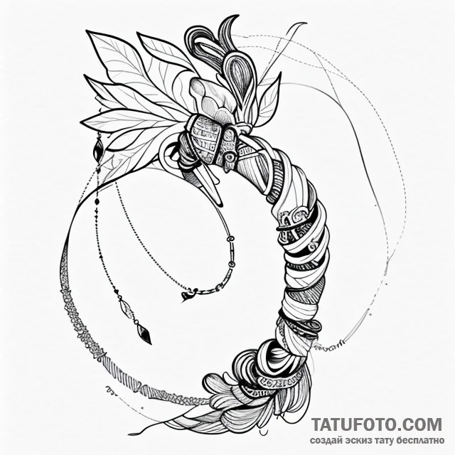 Bracelet — эскиз тату (№1749680874_0, 11.06.2025 22:27) — Tatufoto.com