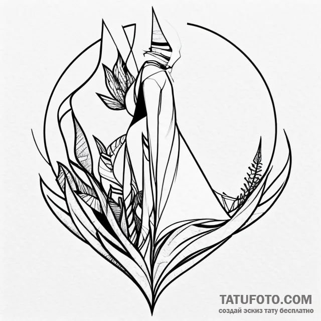 Pin - эскиз тату (№1749682330_0, 11.06.2025 22:52) — Tatufoto.com