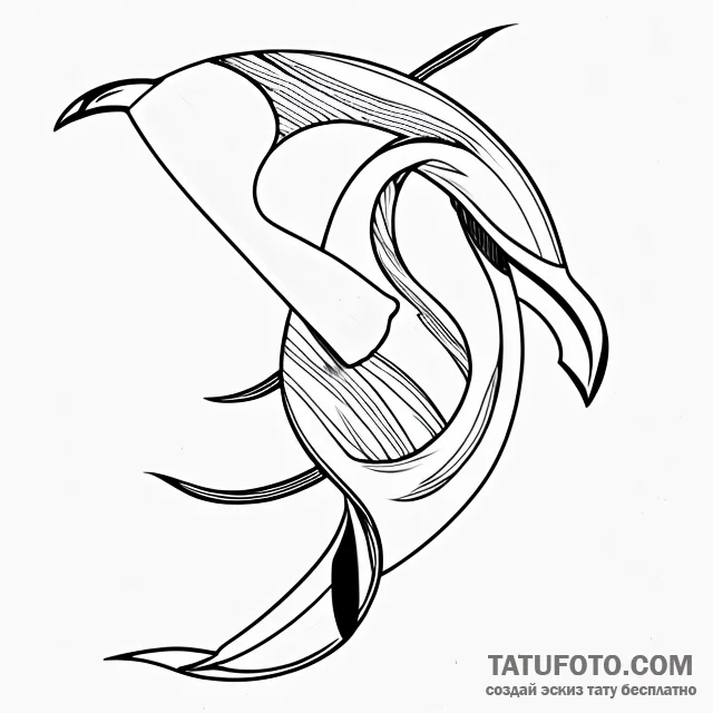 Boomerang - эскиз тату (№1749683786_0, 11.06.2025 23:16) — Tatufoto.com