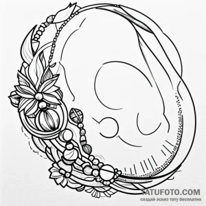 Beads - эскиз тату (№1749684151_0, 11.06.2025 23:22) — Tatufoto.com