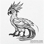 Griffin — эскиз тату (№1749686790_0, 12.06.2025 00:06) — Tatufoto.com