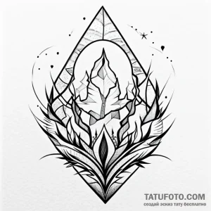 Engraving - эскиз тату (№1749690798_0, 12.06.2025 01:13) — Tatufoto.com