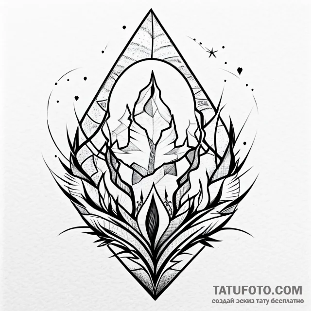 Engraving - эскиз тату (№1749690798_0, 12.06.2025 01:13) — Tatufoto.com