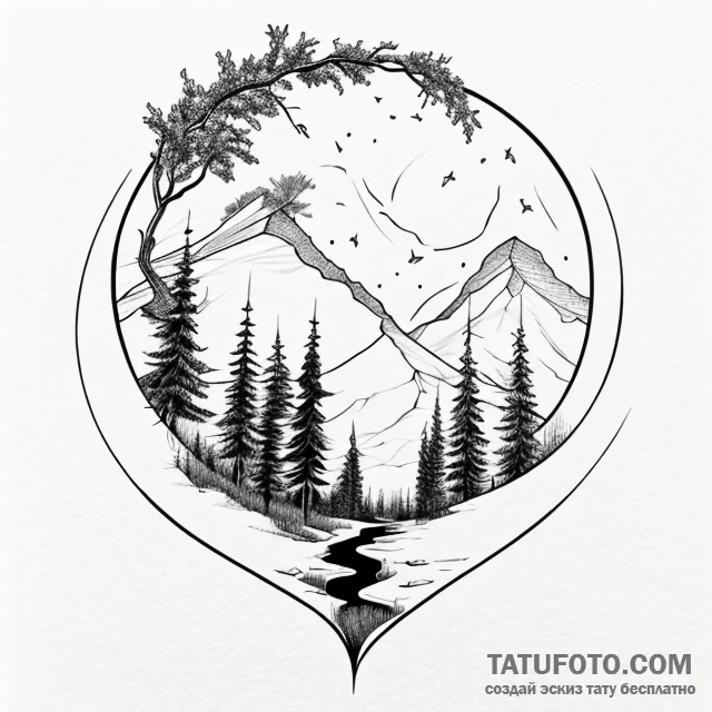 Yesenin — эскиз тату (№1749697909_0, 12.06.2025 03:11) — Tatufoto.com