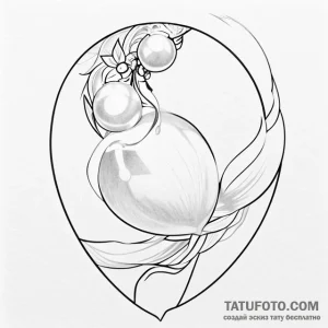 Pearl - эскиз тату (№1749699002_0, 12.06.2025 03:30) — Tatufoto.com