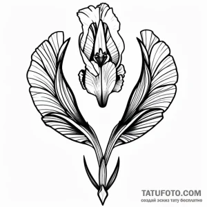 Iris - эскиз тату (№1749702278_0, 12.06.2025 04:24) — Tatufoto.com