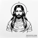 Jesus christ — эскиз тату (№1749702642_0, 12.06.2025 04:30) — Tatufoto.com