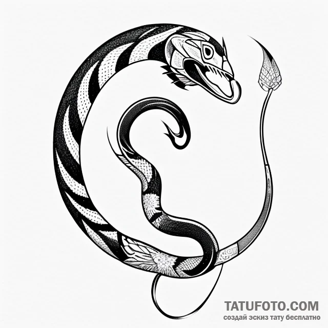 Cobra — эскиз тату (№1749710297_0, 12.06.2025 06:38) — Tatufoto.com