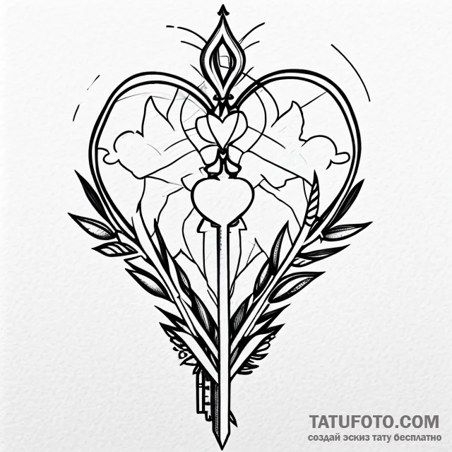 Key — эскиз тату (№1749711025_0, 12.06.2025 06:50) — Tatufoto.com