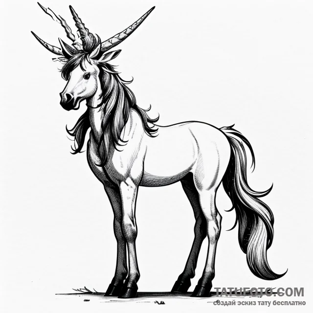 Centaur - эскиз тату (№1749712481_0, 12.06.2025 07:14) — Tatufoto.com