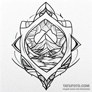 Svarog's square - эскиз тату (№1749712846_0, 12.06.2025 07:20) — Tatufoto.com