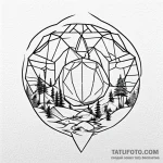 Domes — эскиз тату (№1749713575_0, 12.06.2025 07:32) — Tatufoto.com