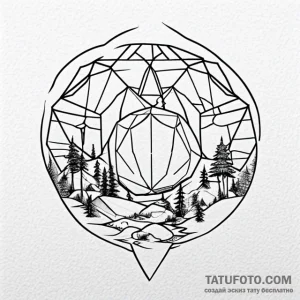 Domes - эскиз тату (№1749713575_0, 12.06.2025 07:32) — Tatufoto.com