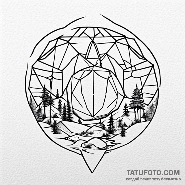 Domes - эскиз тату (№1749713575_0, 12.06.2025 07:32) — Tatufoto.com