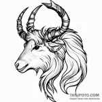 Capricorn — эскиз тату (№1749716484_0, 12.06.2025 08:21) — Tatufoto.com