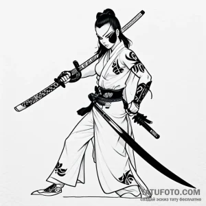 Katana - эскиз тату (№1749719765_0, 12.06.2025 09:16) — Tatufoto.com