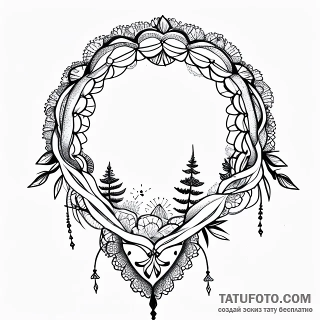 Lace - эскиз тату (№1749720492_0, 12.06.2025 09:28) — Tatufoto.com