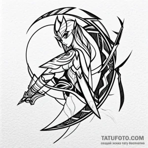 Blade - эскиз тату (№1749723042_0, 12.06.2025 10:10) — Tatufoto.com