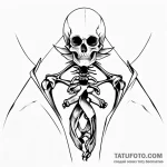 Bones — эскиз тату (№1749726685_0, 12.06.2025 11:11) — Tatufoto.com