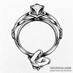 Ring — эскиз тату (№1749731063_0, 12.06.2025 12:24) — Tatufoto.com