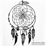 Dreamcatcher — эскиз тату (№1749737990_0, 12.06.2025 14:19) — Tatufoto.com