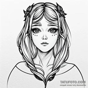 Face - эскиз тату (№1749743825_0, 12.06.2025 15:57) — Tatufoto.com