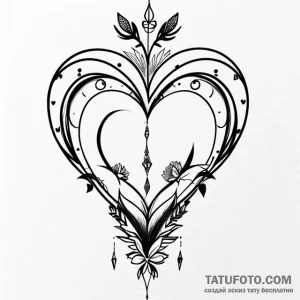 Love - эскиз тату (№1749745647_0, 12.06.2025 16:27) — Tatufoto.com