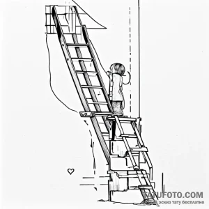 Ladder - эскиз тату (№1749746376_0, 12.06.2025 16:39) — Tatufoto.com