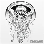 Jellyfish — эскиз тату (№1749747835_0, 12.06.2025 17:03) — Tatufoto.com