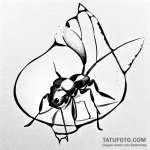Ant — эскиз тату (№1749753418_0, 12.06.2025 18:36) — Tatufoto.com